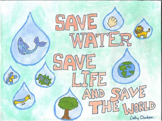 save our water sticker poster|save water quotes|environment poster|slogans  Paper Print - Nature posters in India - Buy art, film, design, movie,  music, nature and educational paintings/wallpapers at Flipkart.com